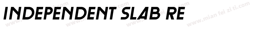 Independent Slab Re字体转换